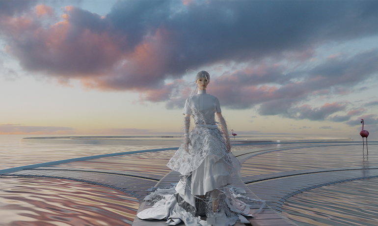 3D podyum , 3D fashion show , 3D manken , 3D manken giydirme , 3D giyim podyumu